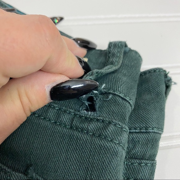 Anthro Pilcro and the Letterpress Green Stet sz 26 - Picture 8 of 8